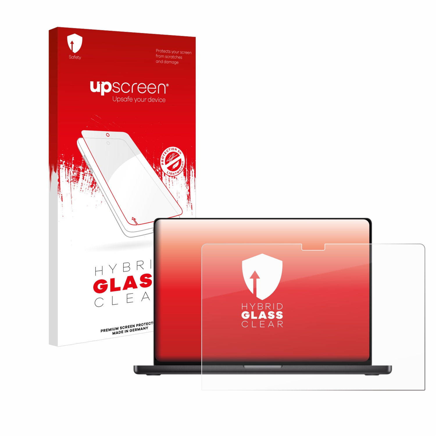 čirá skleněná fólie upscreen Hybrid Glas pro Apple MacBook Pro 16 2024 M4