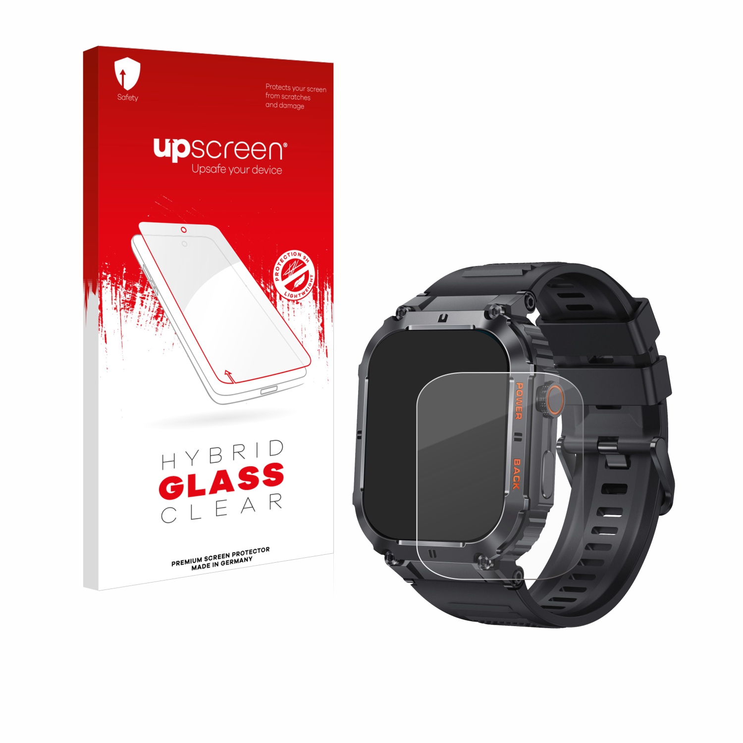 čirá skleněná fólie upscreen Hybrid Glas pro Denver SWC-191